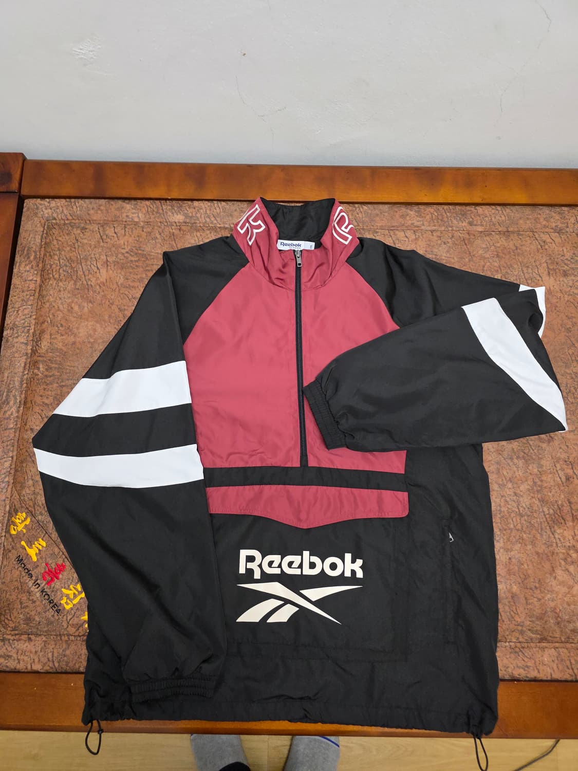 리복 클래식 반집업 바람막이 아노락 자켓 2XL 상품이미지1