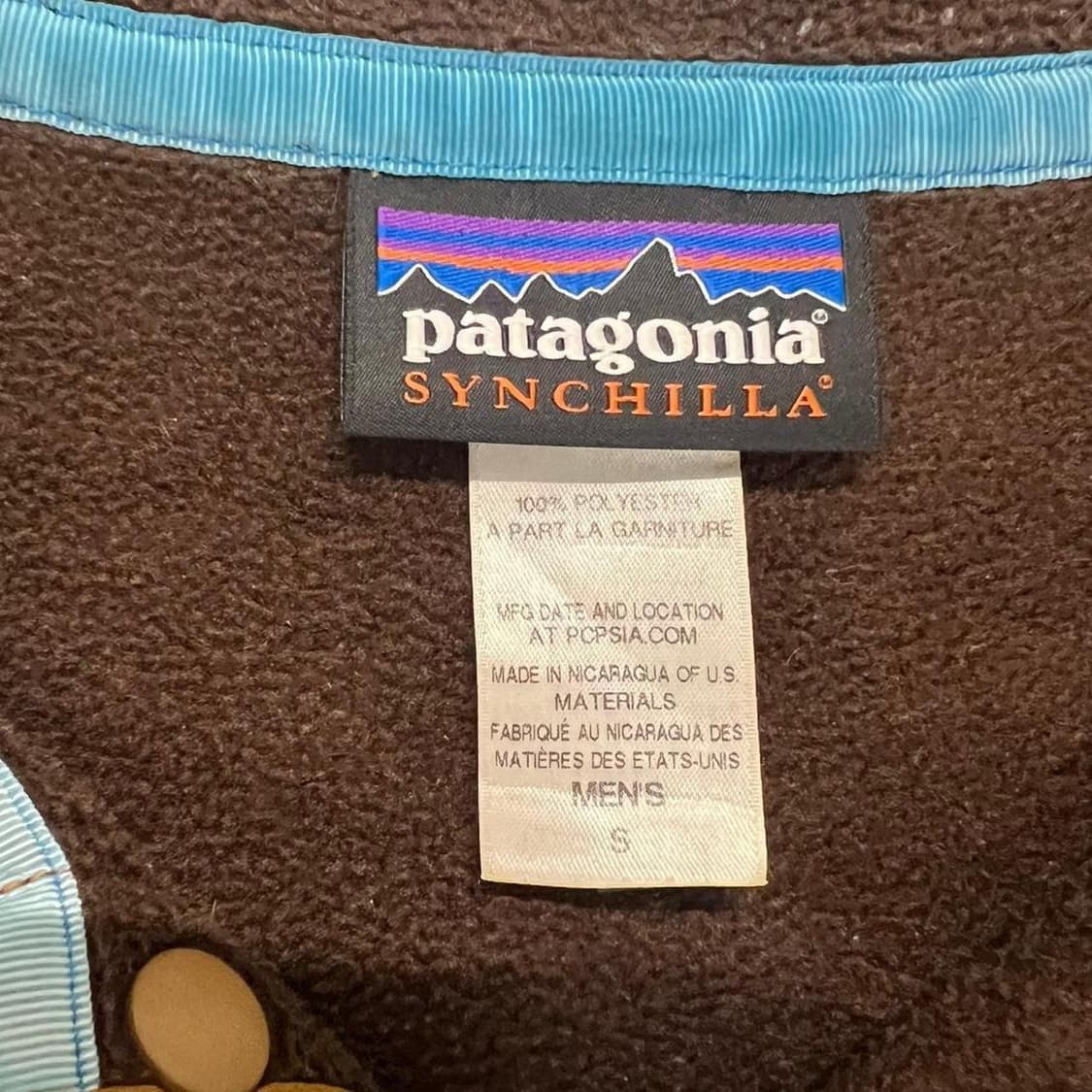 14FW 파타고니아 클래식 신칠라 스냅-티 플리스 풀오버 브라운 상품이미지2