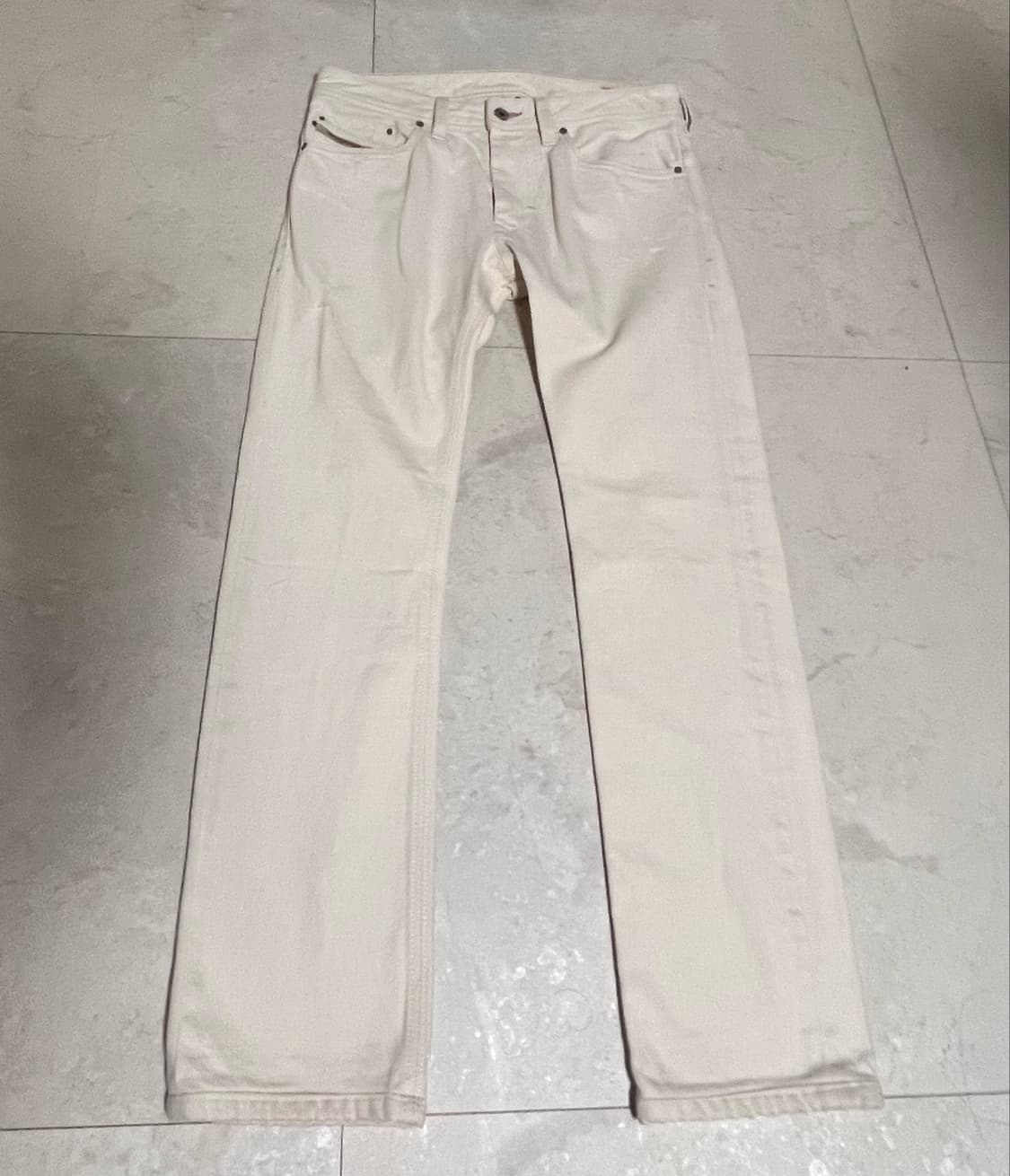 Disel white archive denim jean 상품이미지1