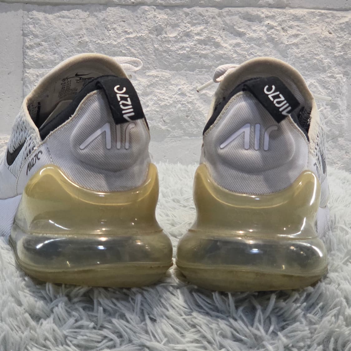 7a-11:나이키 에어맥스 270 화이트(23.5 cm) 상품이미지3