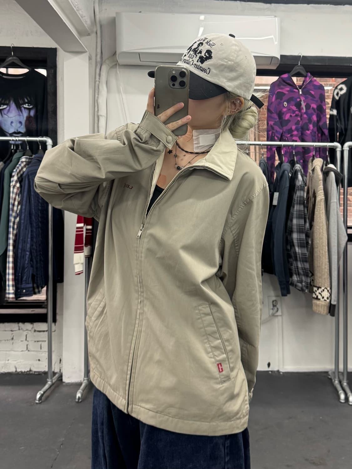 리바이스 스몰로고 코튼 자켓 상품이미지5