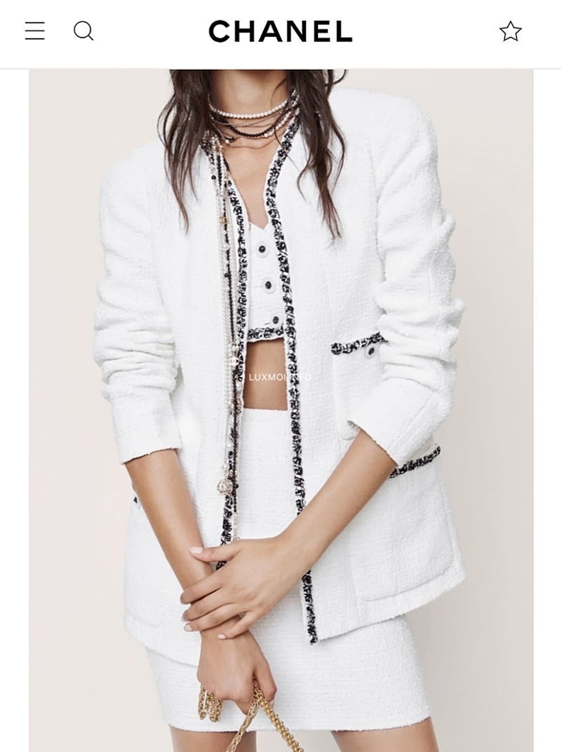 샤넬 클래식 트위드 상품이미지1