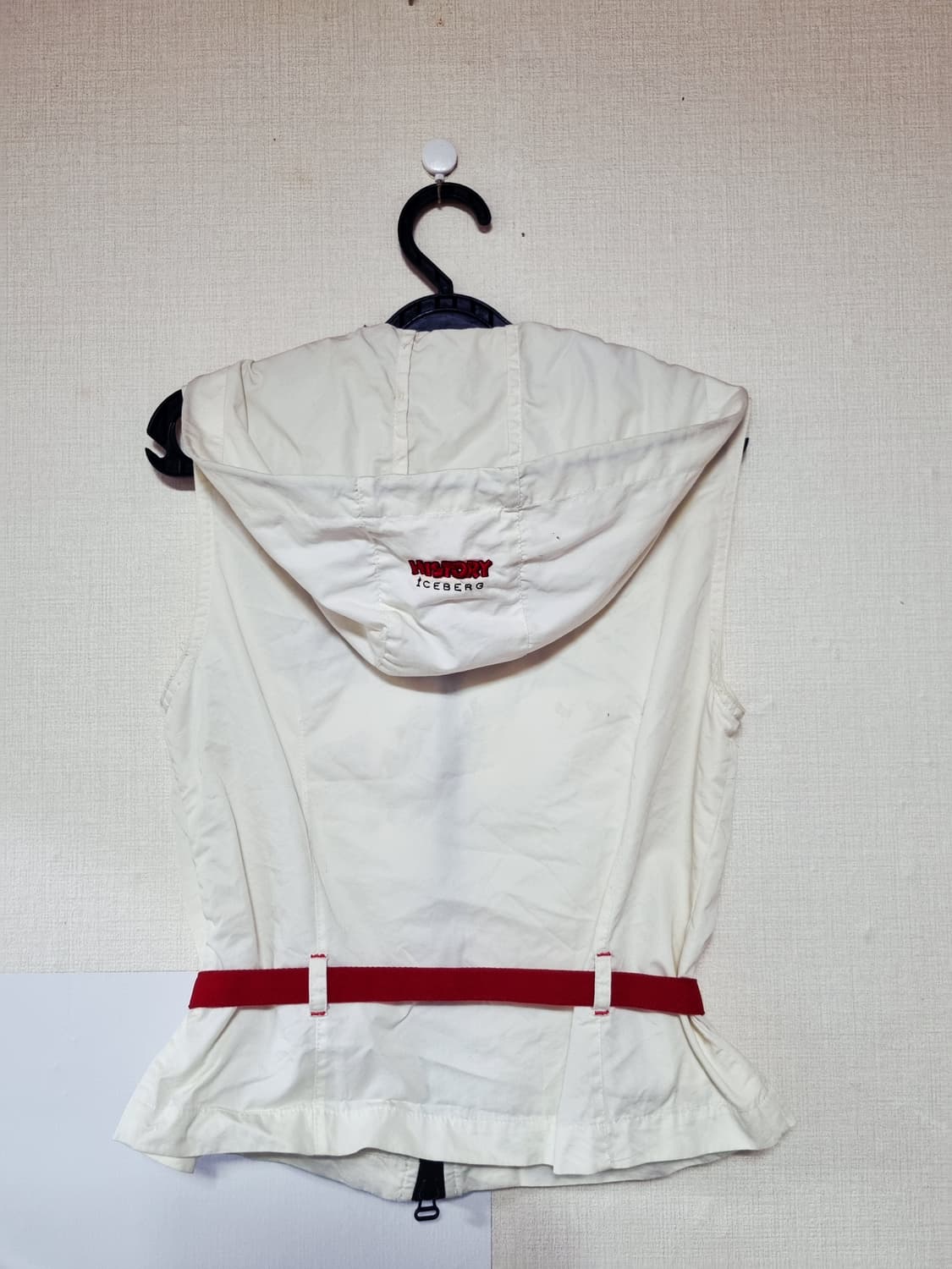 아이스버그히스토리 이탈리아정품 민소매 자켓 상품이미지4