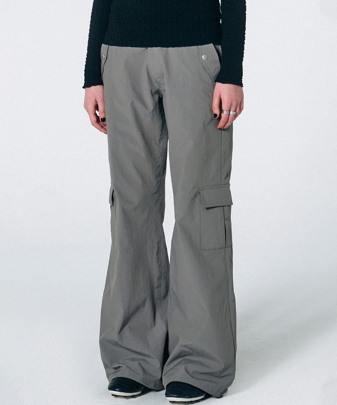 [제니, 나연 착용] SCULPTOR 스컬프터 부츠컷 카고 팬츠 바지 상품이미지3