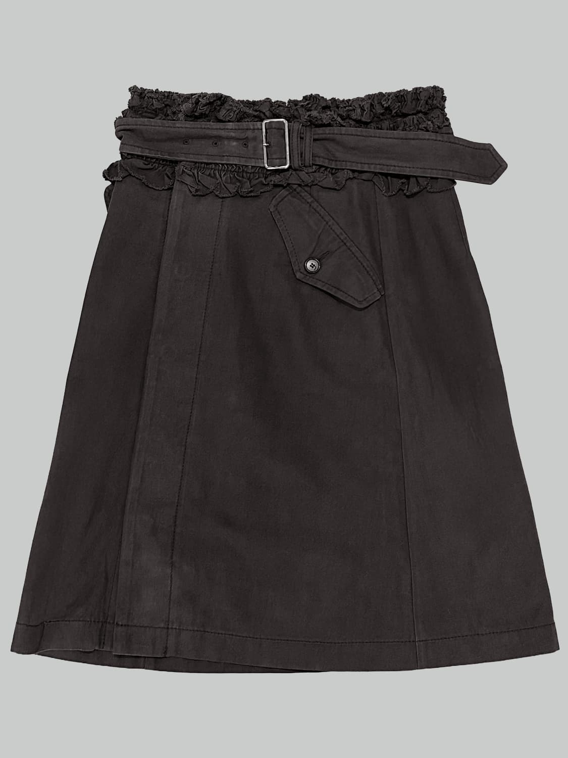 꼼데가르송 트리콧 프릴 스커트 상품이미지1