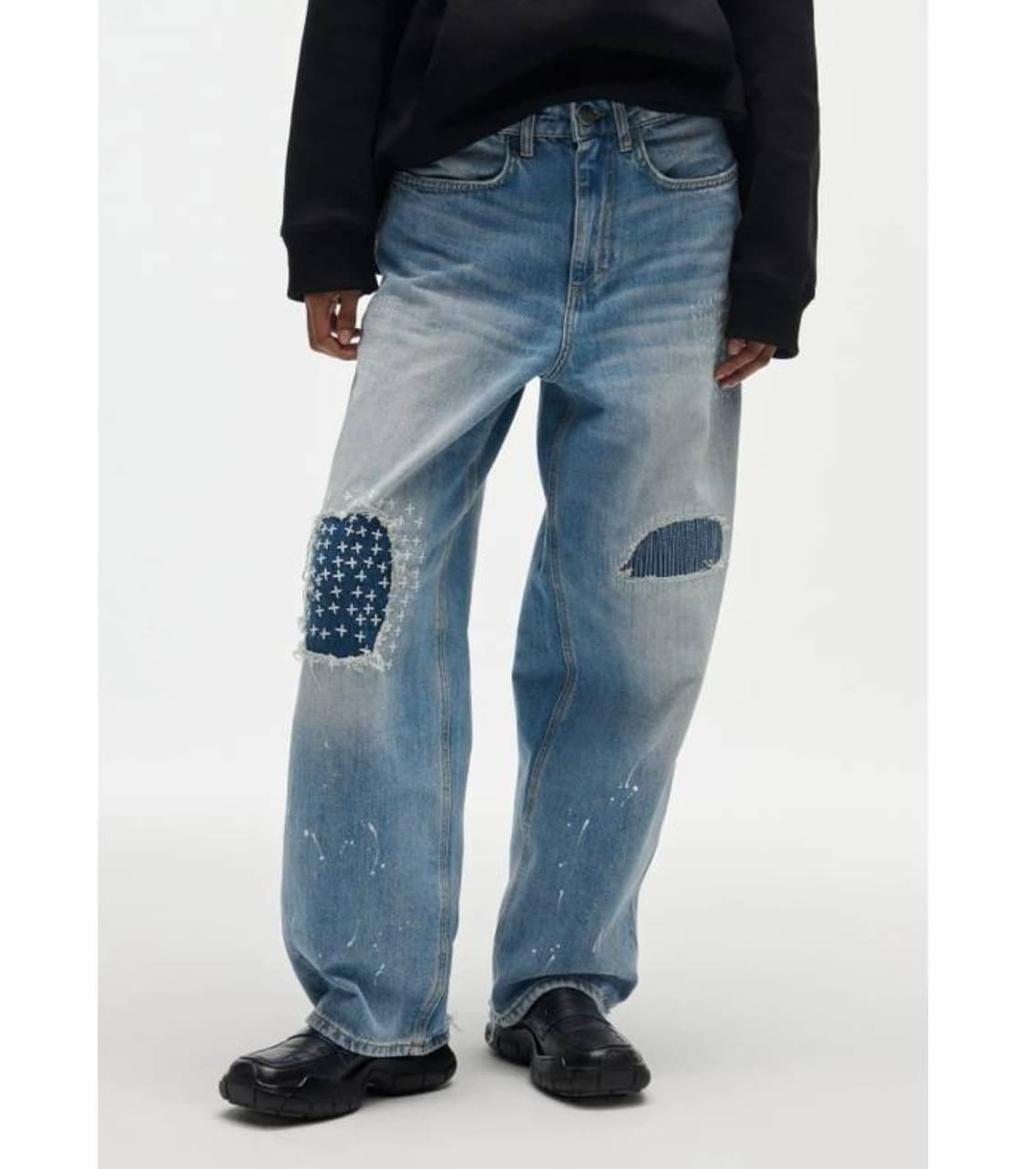 [25]자라 아더에러 콜라보 패치워크 데님팬츠(새상품) 상품이미지1