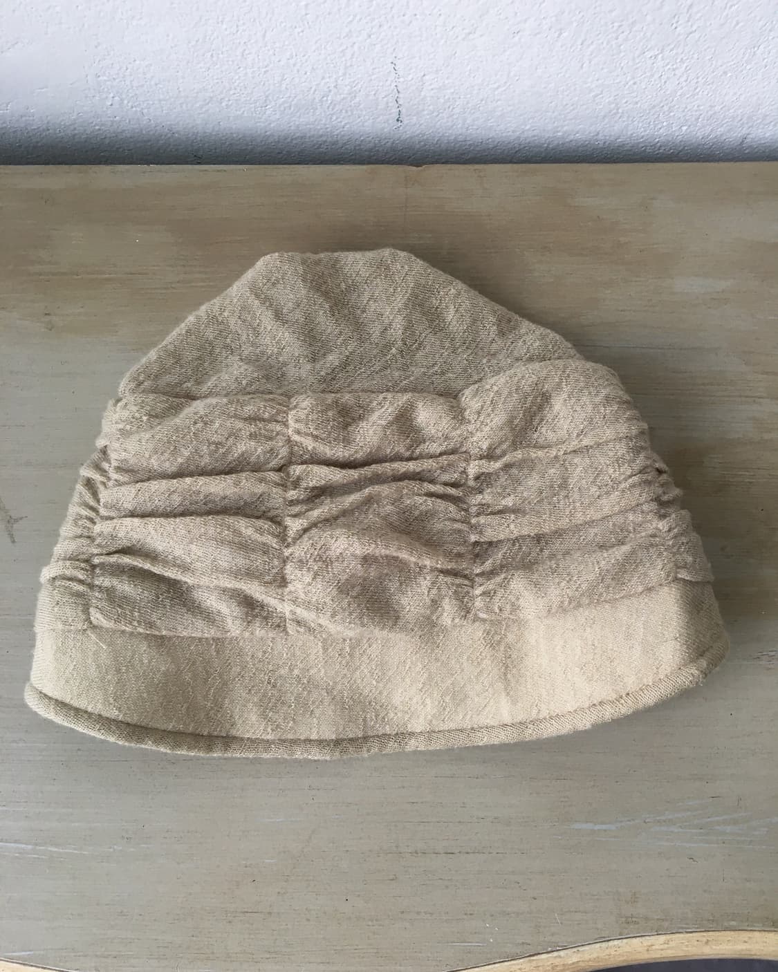 back ribbon point shirring hat 상품이미지2