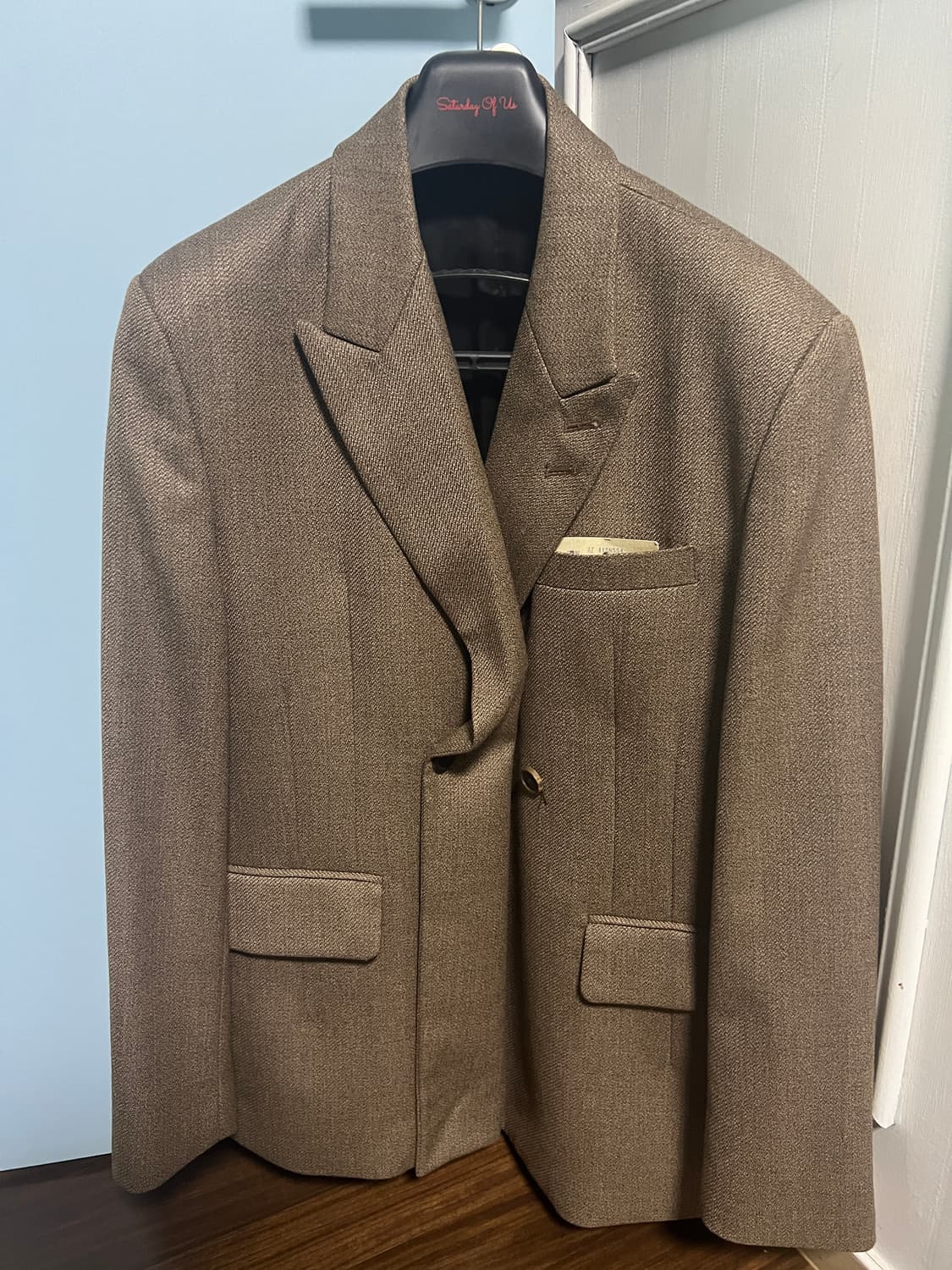 stu 오버핏 블레이저 체스트넛 (m) 상품이미지2