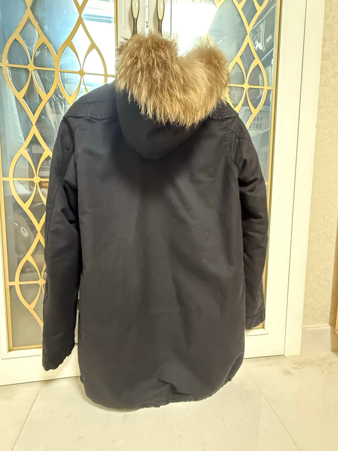 츠모리치사토 양털 퍼 후드코트(내피O) 상품이미지2