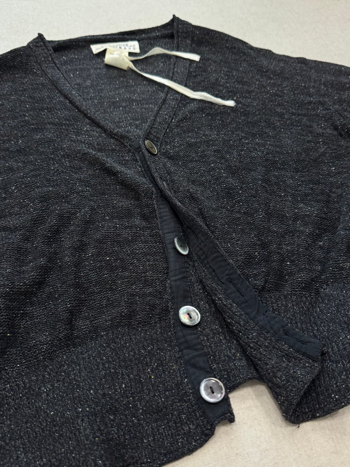 마수 19ss 실크 크롭 스페이스 가디건 상품이미지8