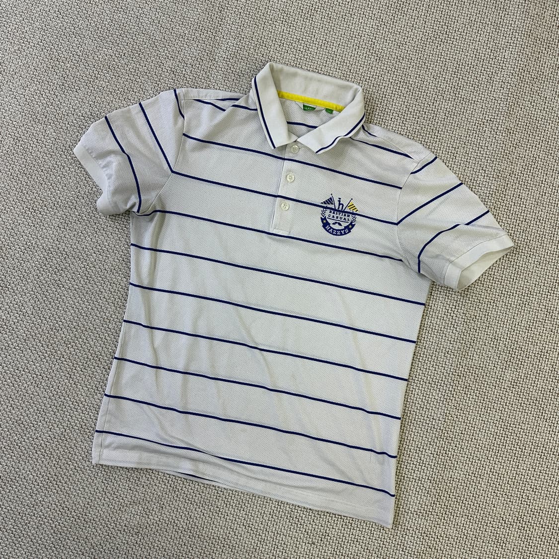 100 헤지스 줄무늬 폴로 셔츠 0406D 상품이미지1