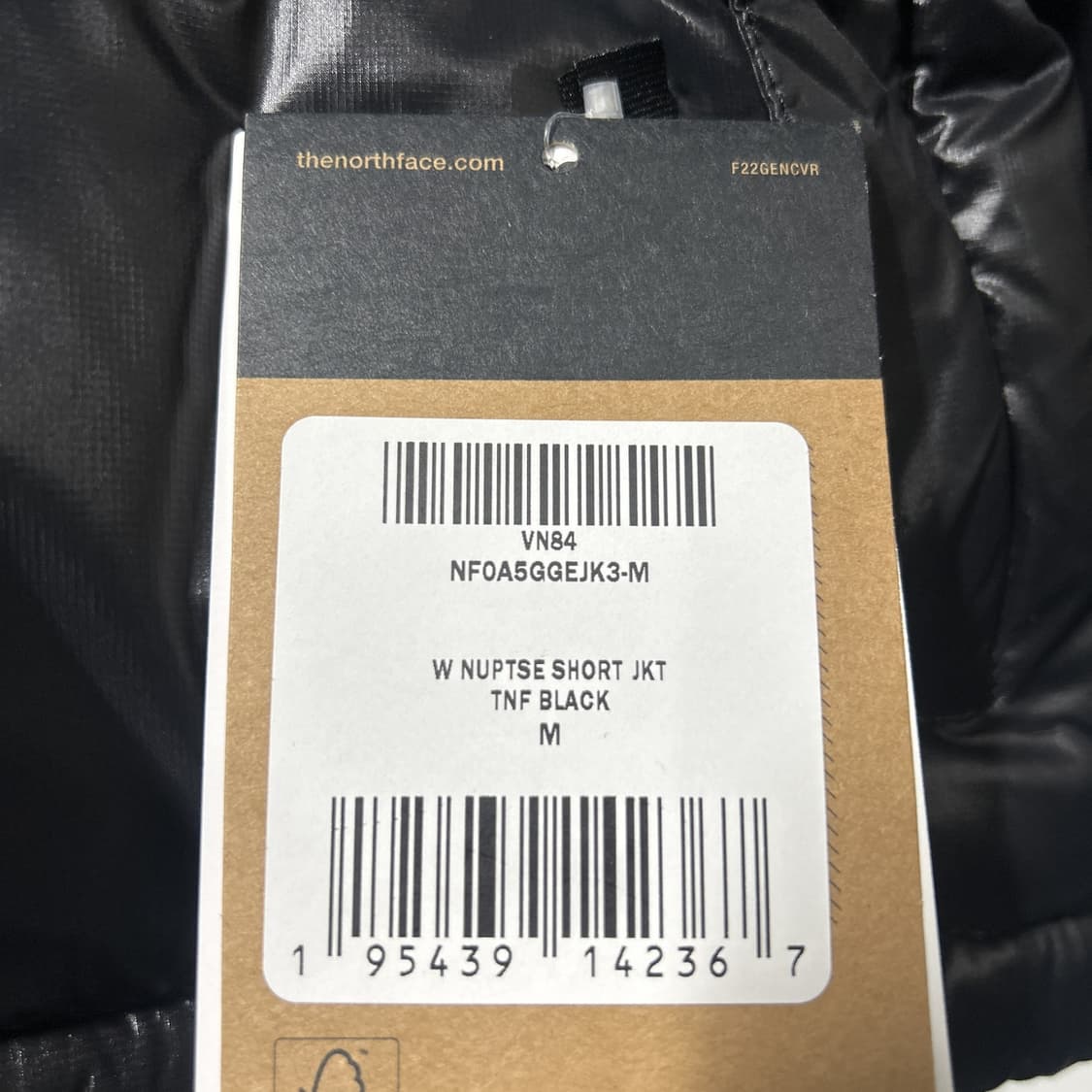 (새상품) 노스페이스 눕시 숏 자켓 TNF 블랙 M 상품이미지7