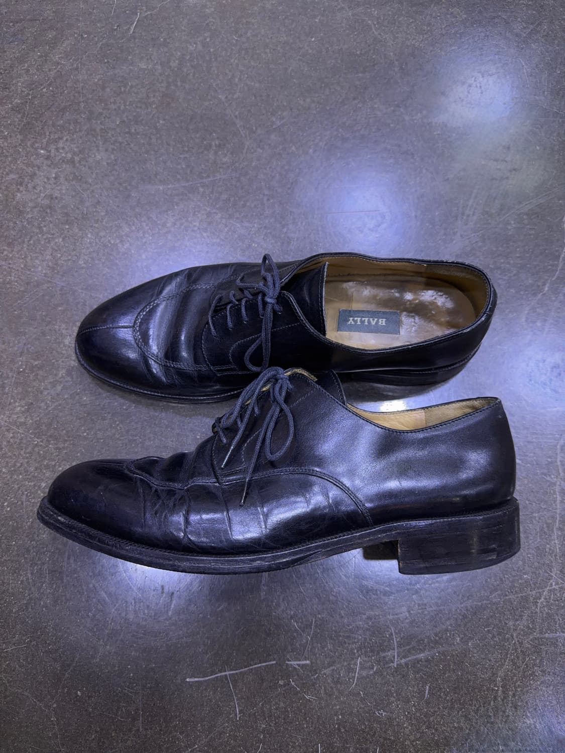 발리 클래식 타보 Y팁 프랑스 메이드 슈즈 구두 더비 9사이즈 상품이미지6