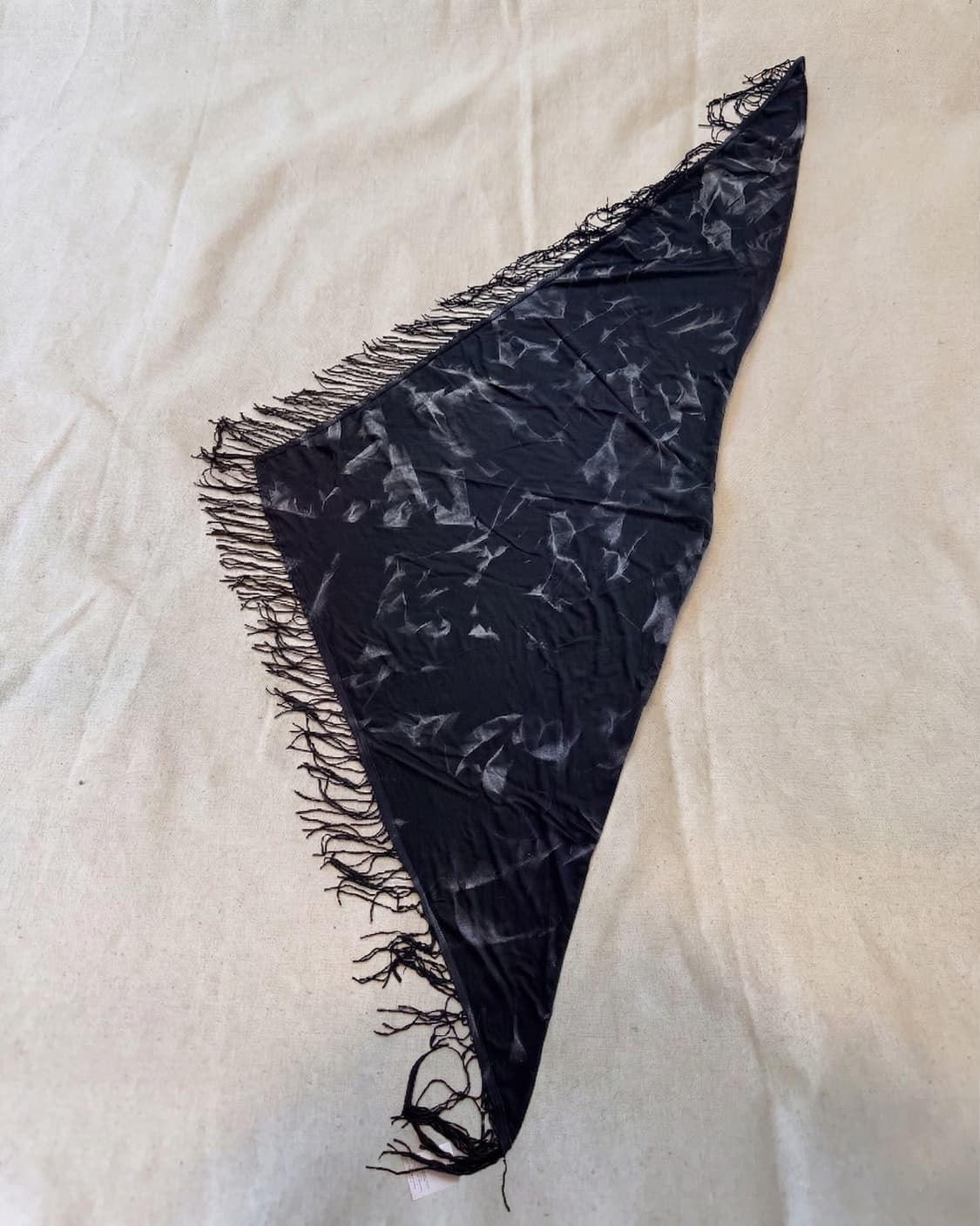 Vintage Triangle Fringe Scarf 상품이미지3