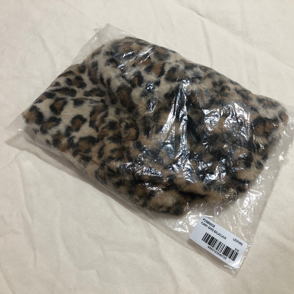 팔라스 퍼리 이어 바라클라바 레오파드 S-M 상품이미지3