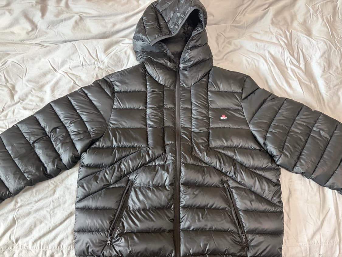 (L)디젤 W-Dwain-out 경량패딩 상품이미지1