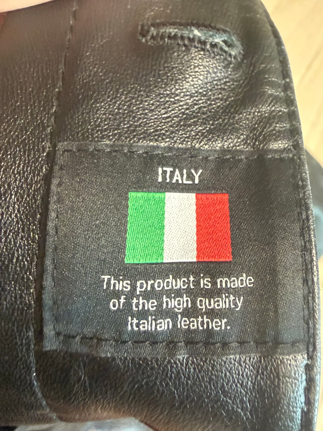 이태리 양가죽 레더 트러커 자켓 100(L) 상품이미지3