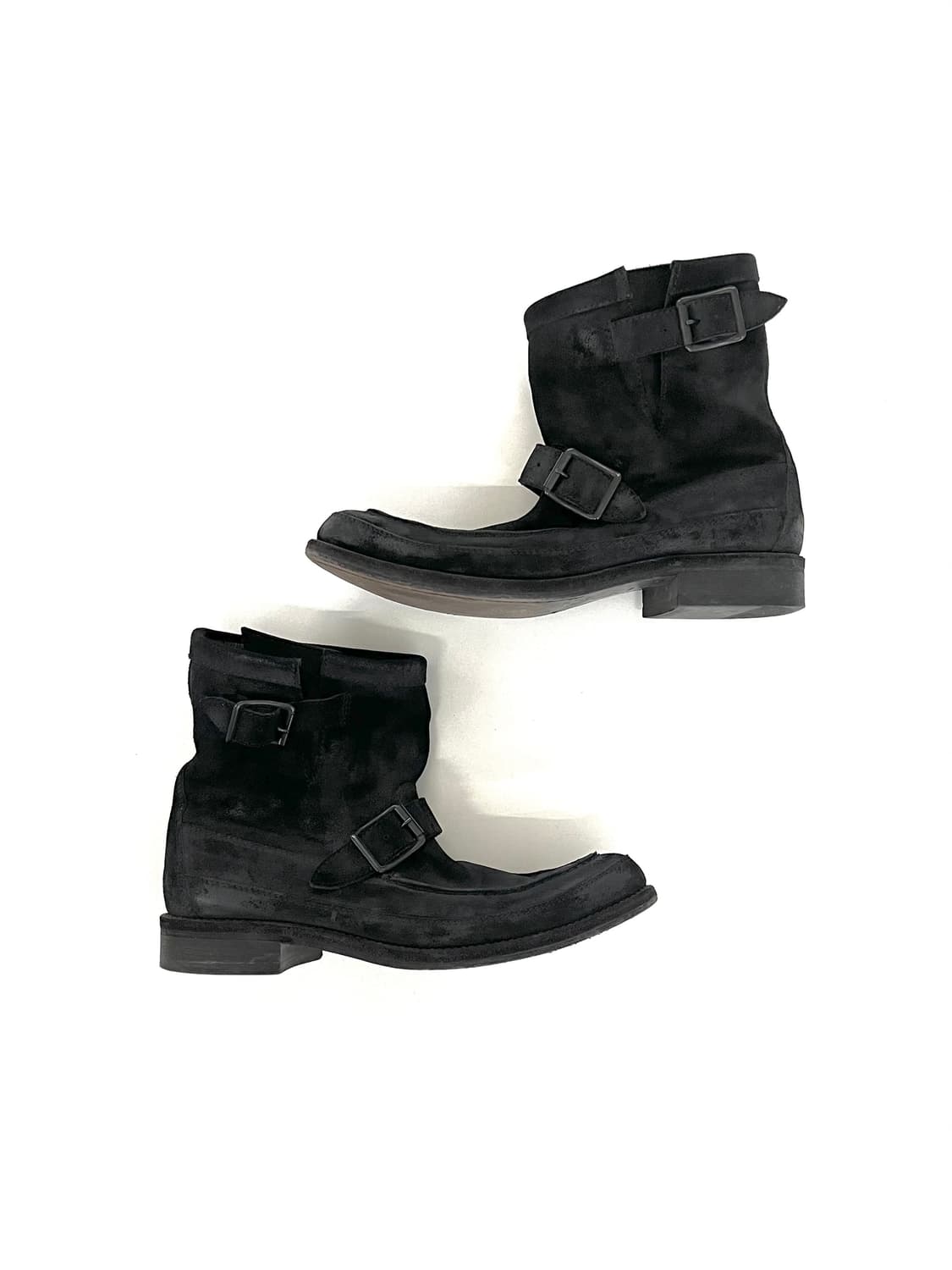 리미푸 디스트레스드 레더 엔지니어 부츠 상품이미지3