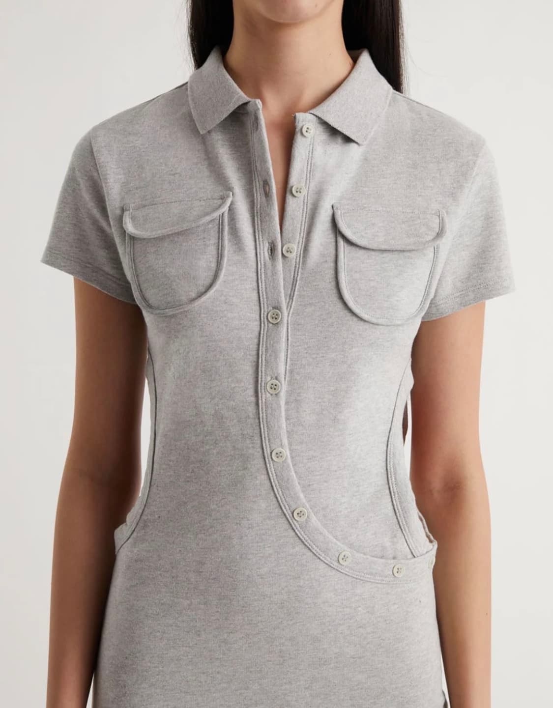 (Xs) 팔로마울 Susana 포켓 드레스 그레이 상품이미지1