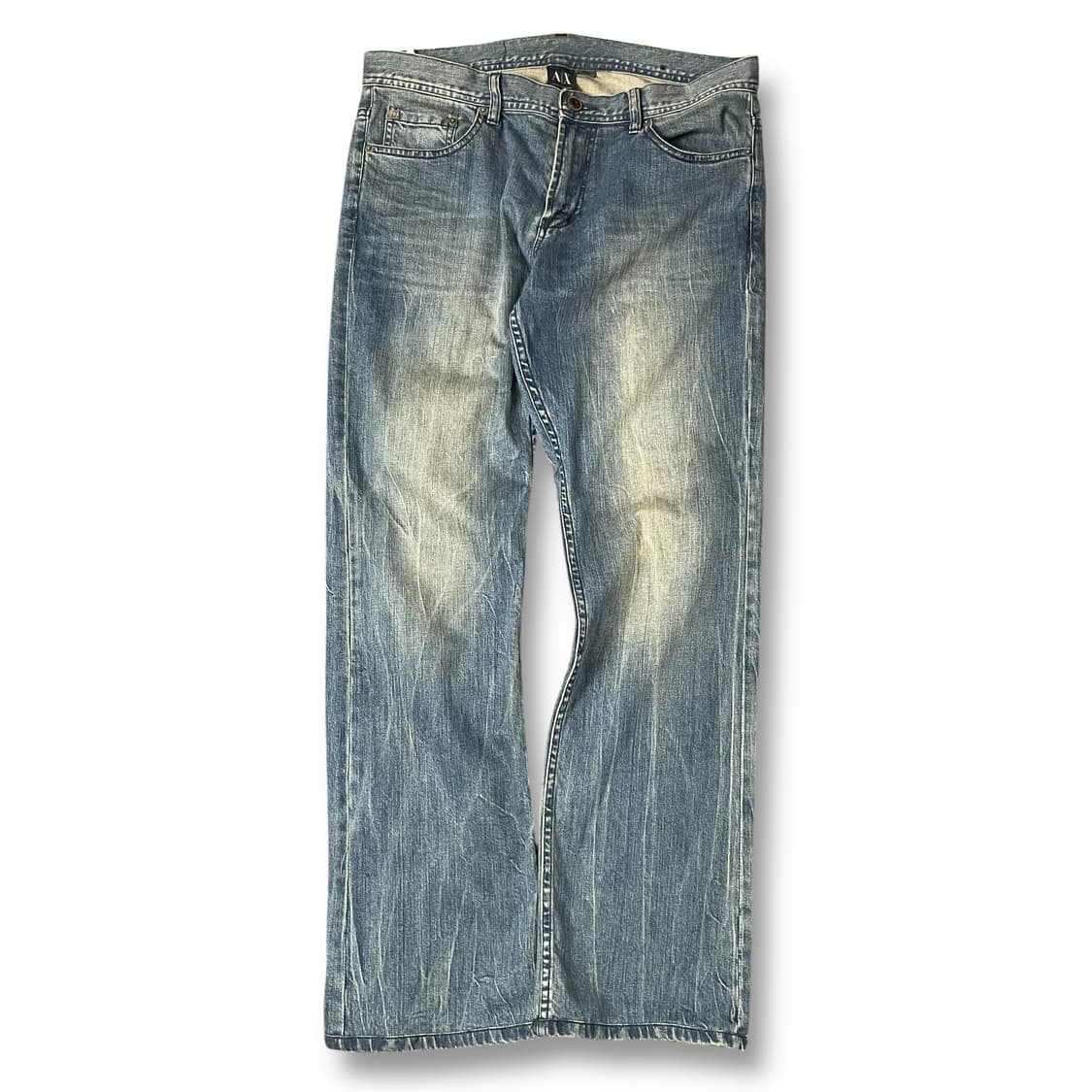 (37) 아르마니 익스체인지 연청 워싱 데님 팬츠 상품이미지1