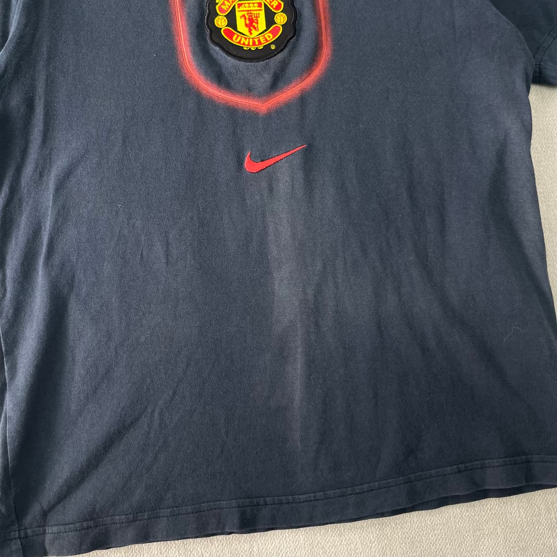 95 나이키 07s 맨유 올드스쿨 반팔 티셔츠 상품이미지4