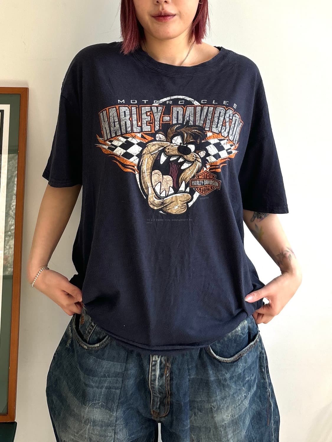 90’s Harley-Davidson 반팔 티셔츠 상품이미지3