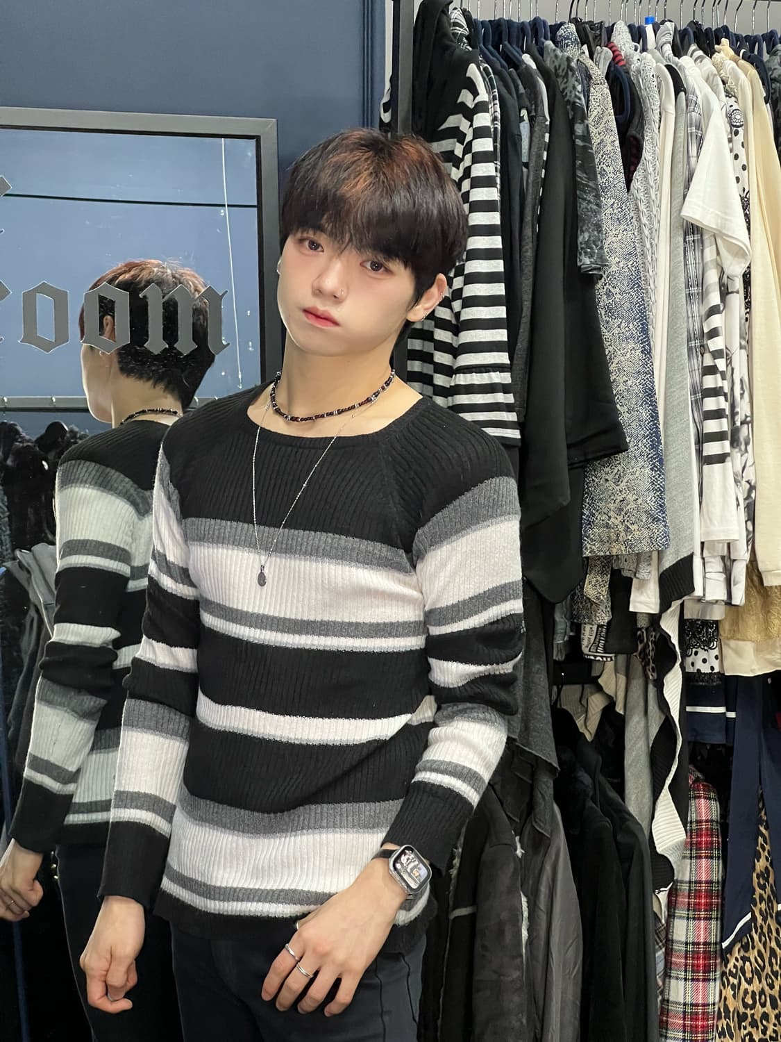 Earth music Knit 상품이미지7
