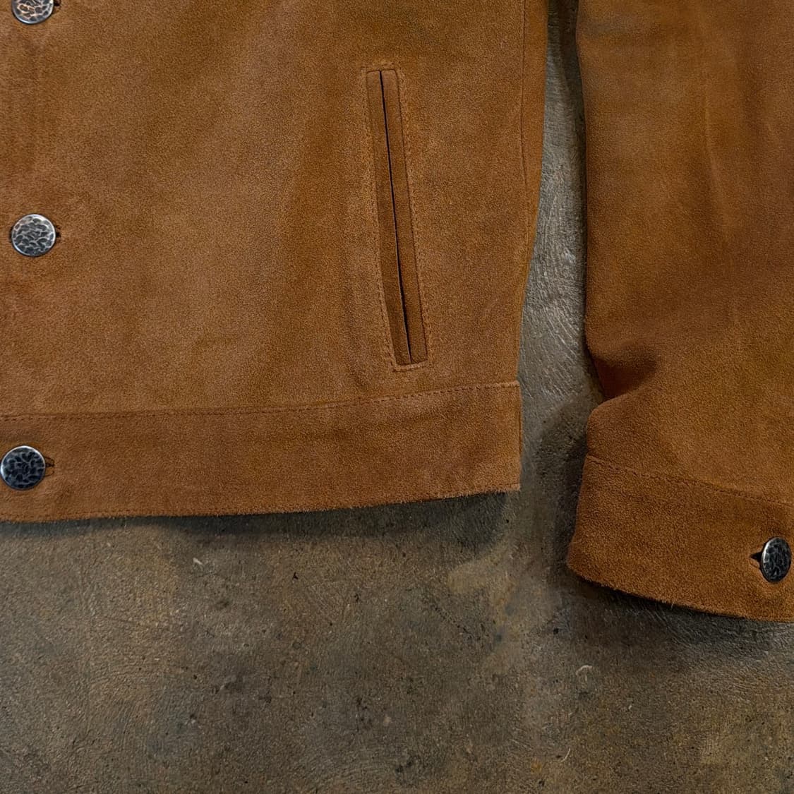 이태리 Brian Dales 레더 스웨이드 자켓 상품이미지6