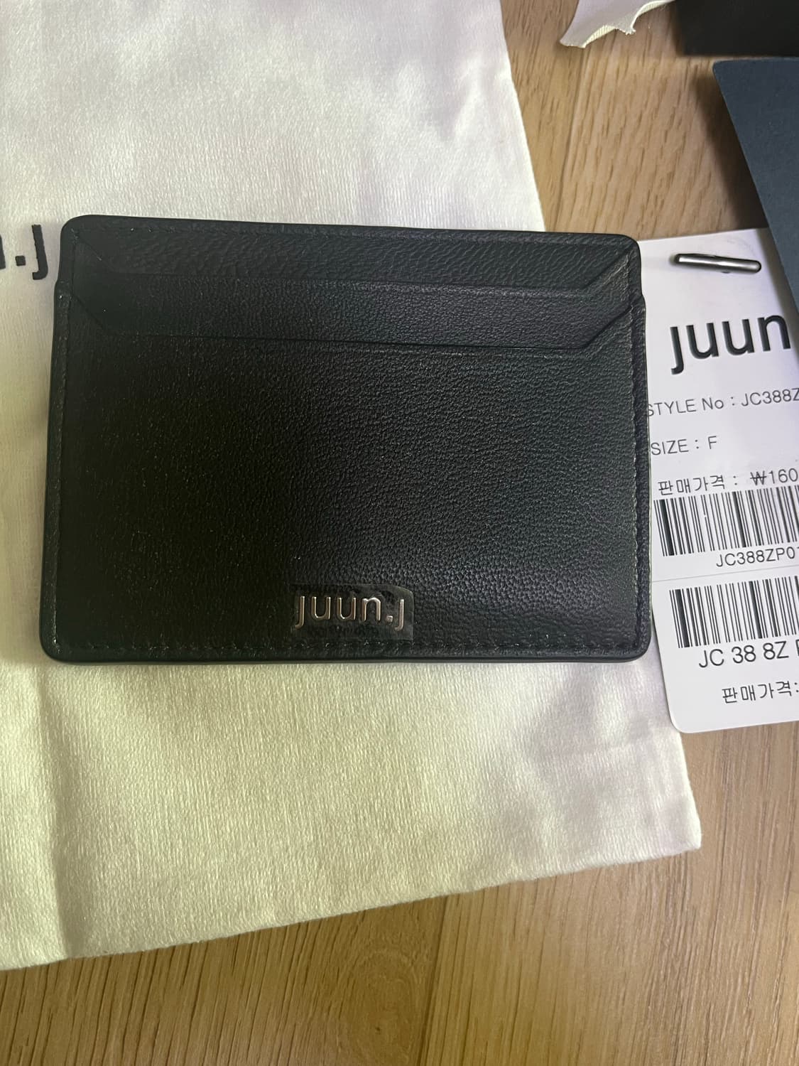 준지 카드지갑 풀박스 새상품 상품이미지2