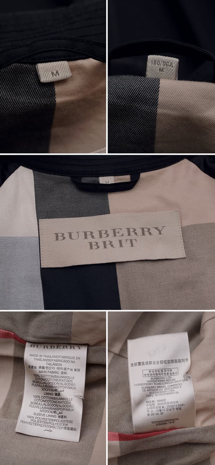 버버리 미드 렝스 켄징턴 벨티드 트렌치코트 (M / 100+) 상품이미지10