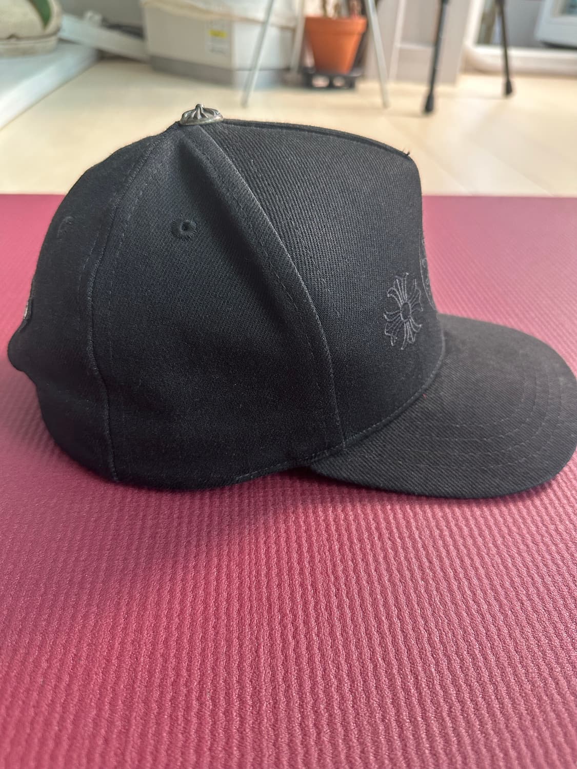 크롬하츠 홀스슈 데님트러커 모자 상품이미지3