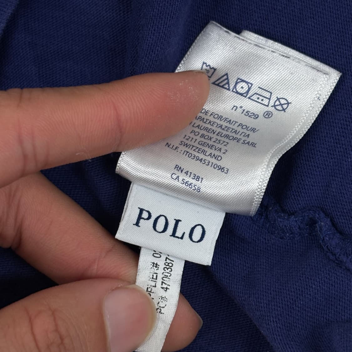 폴로 스펠아웃 반팔티 상품이미지7