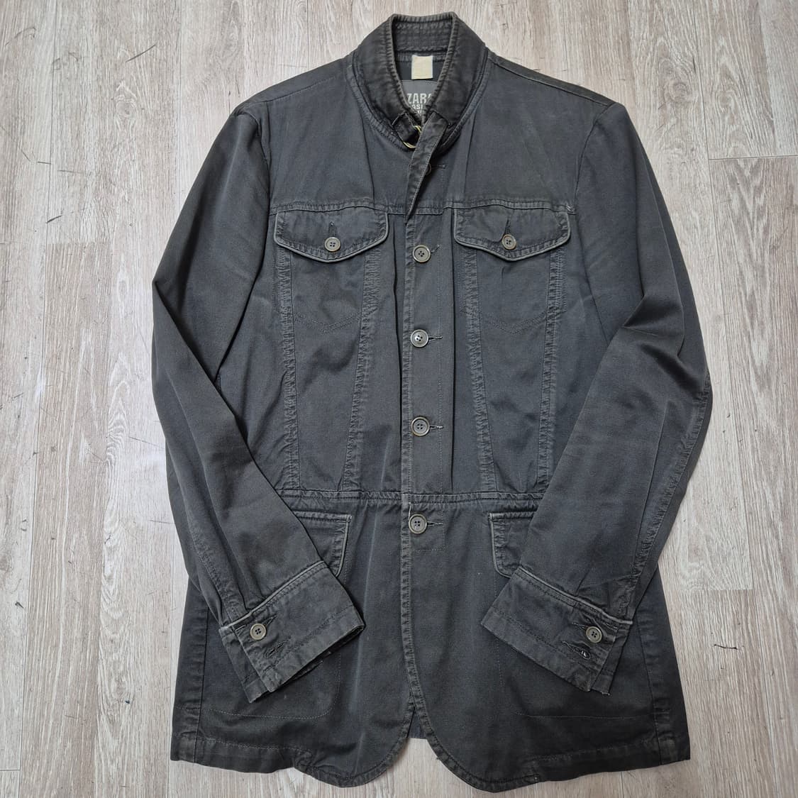 자라 캐주얼 1975 투포켓 야상 워크 자켓 M(95) 상품이미지1