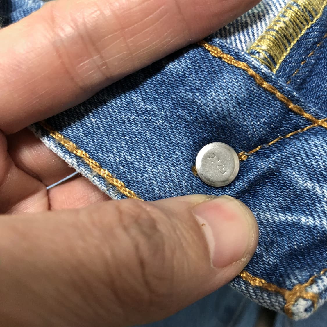 (33) 리바이스 Levi's 501 93 스트레이트핏 연청 데님 상품이미지6