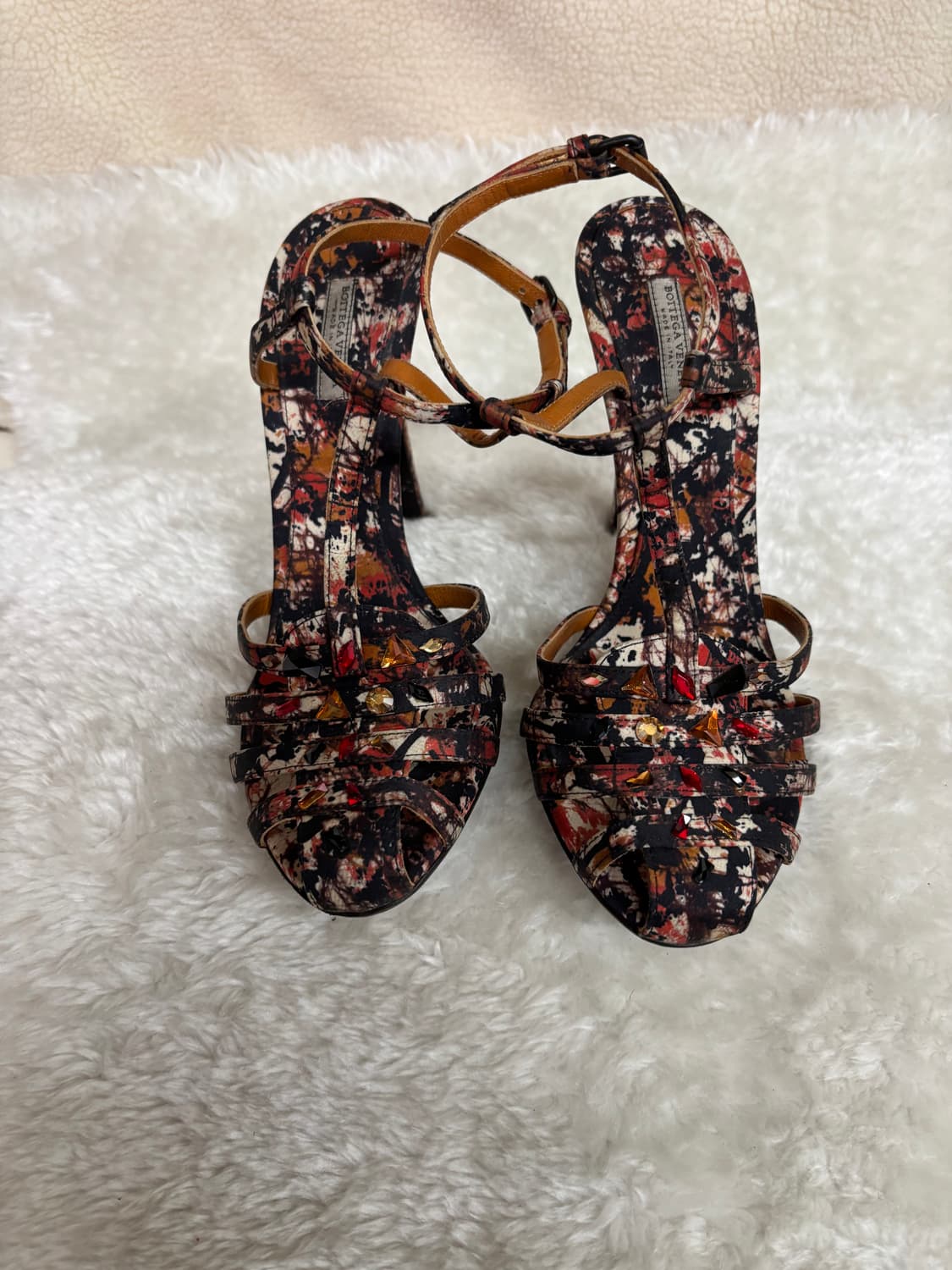 보테가 베네타(Bottega Veneta)아트 프린트 샌들 상품이미지1