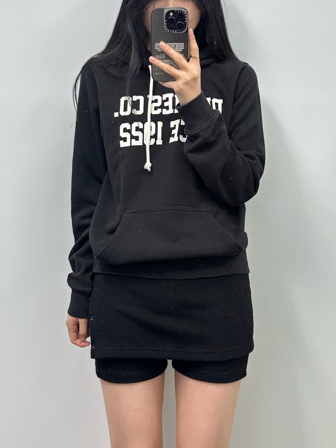 디키즈 컬리지 블랙 후드티 상품이미지1
