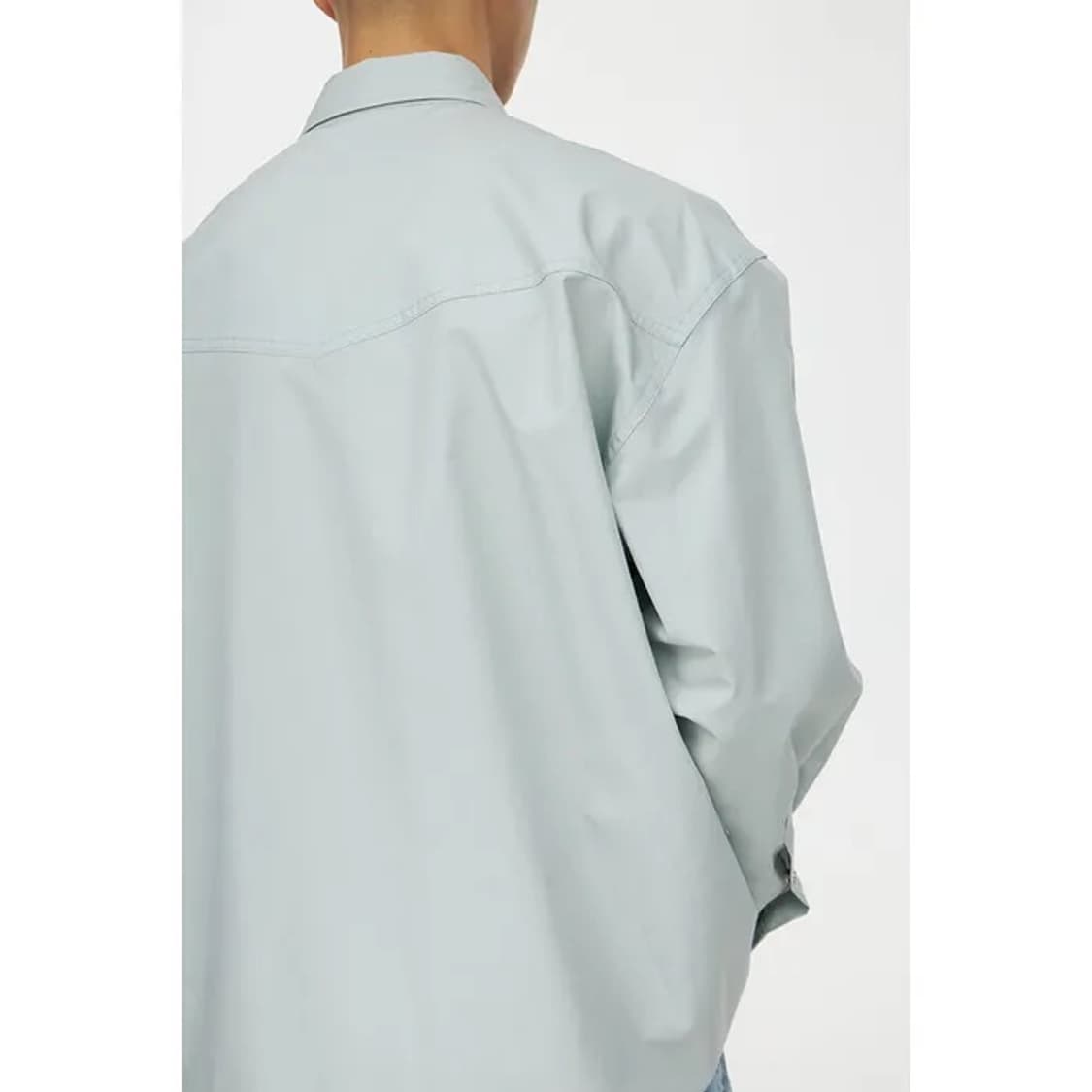 유스 23SS Western Shirt Mint 상품이미지5