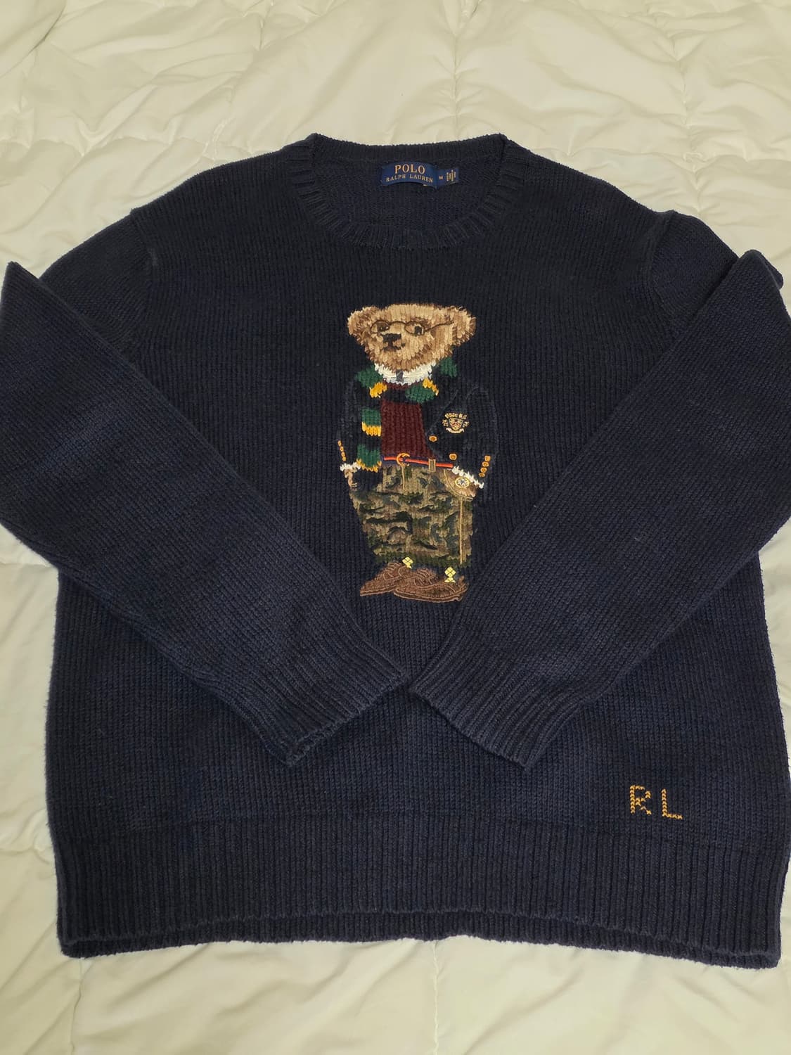 폴로 랄프로렌 '프레피 베어' 인타르시아 니트 스웨터 상품이미지1