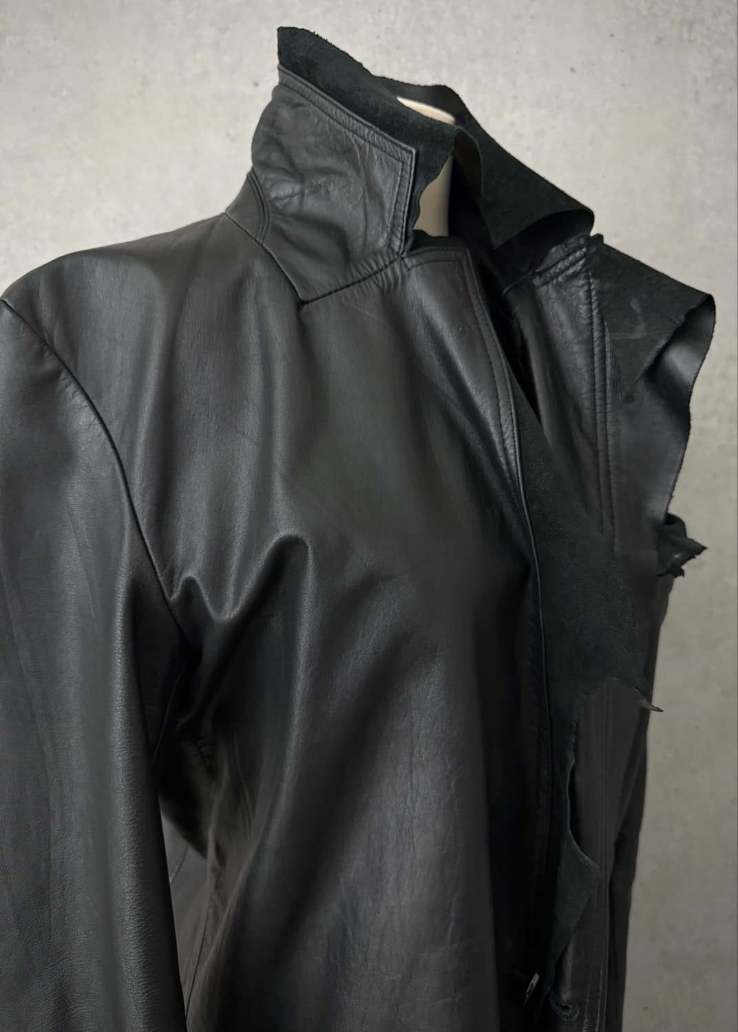 Yasuyuki Ishii leather coat 상품이미지7