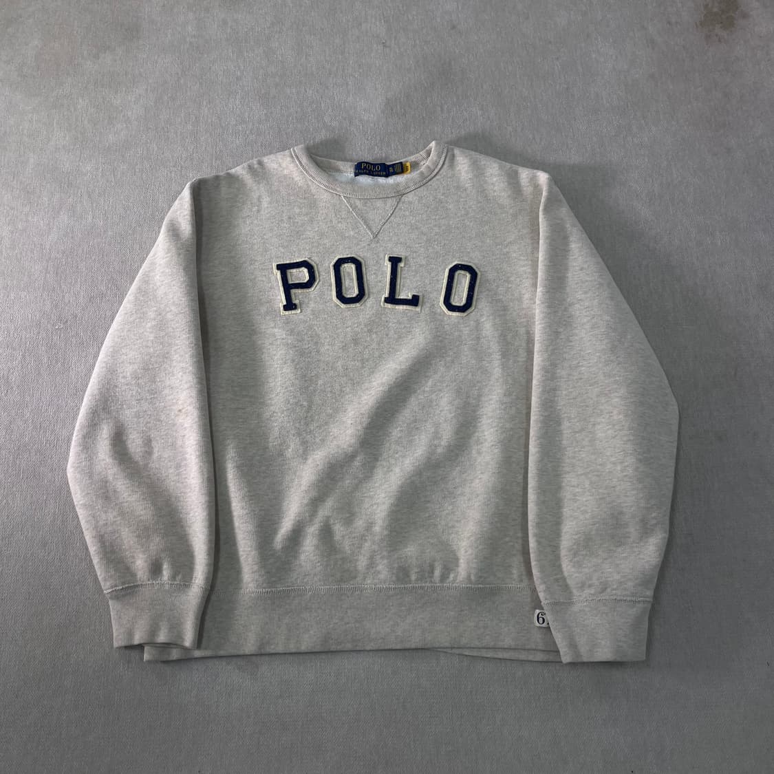 105 폴로랄프로렌 신형라벨 스펠아웃 맨투맨 상품이미지1