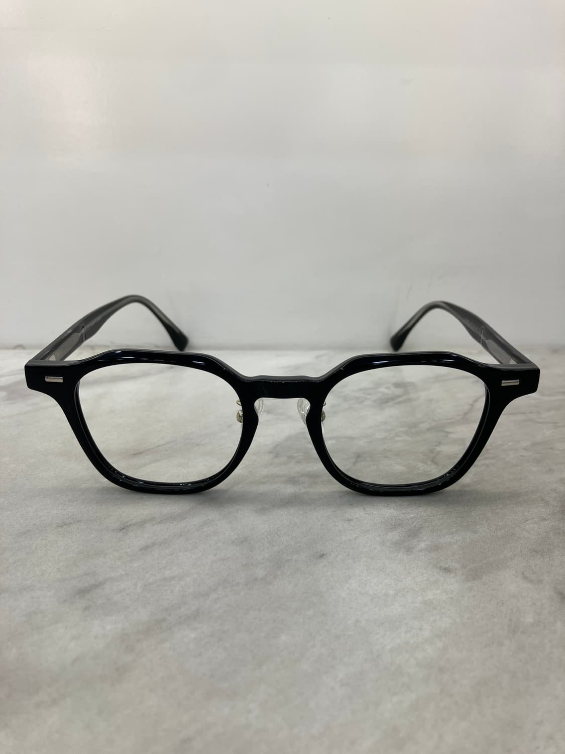 B78 KS 유광 블랙 웰링턴 뿔테 안경6832 상품이미지6