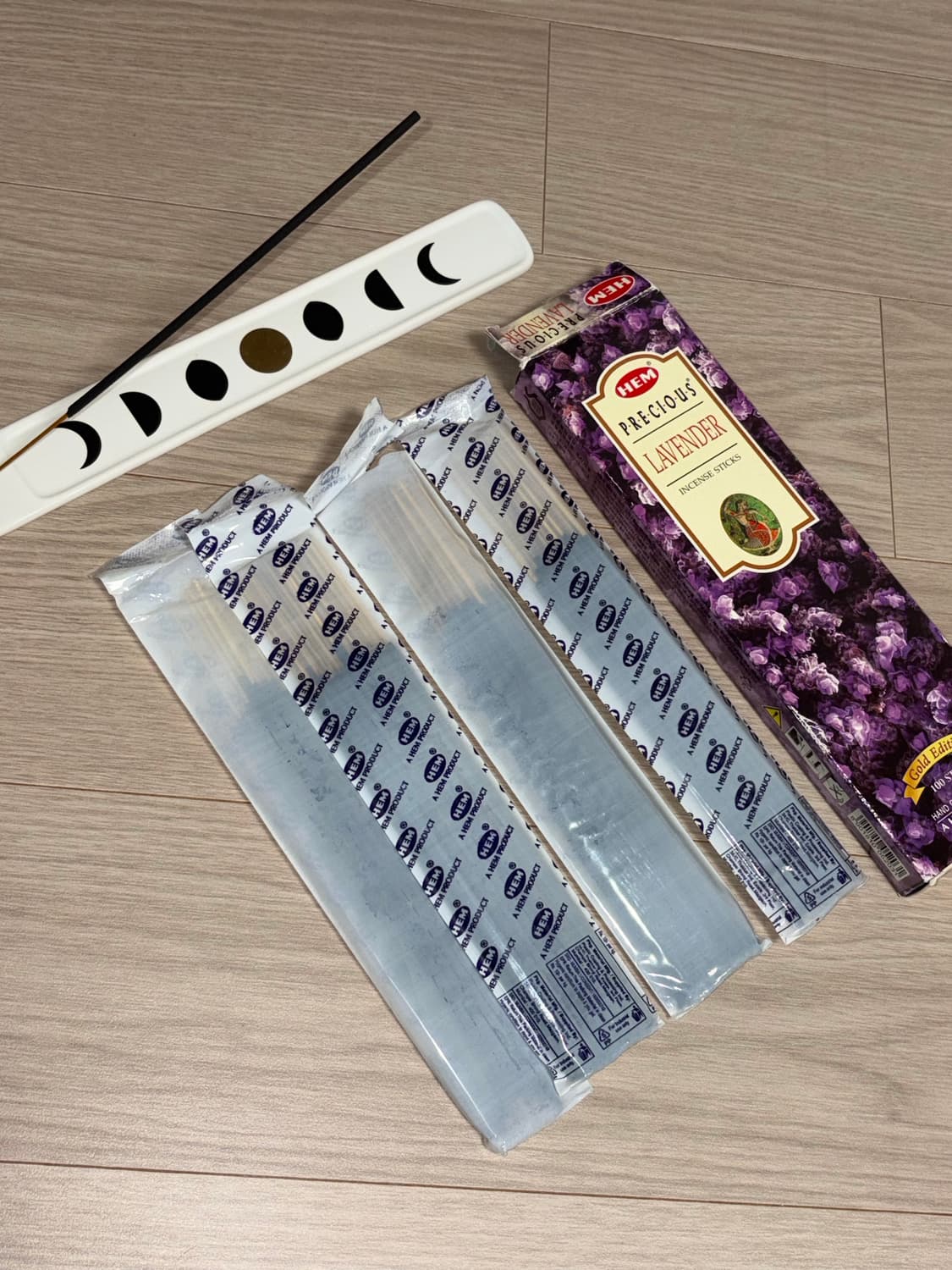 HEM 라벤더 향 인센스스틱&홀더 세트 상품이미지2