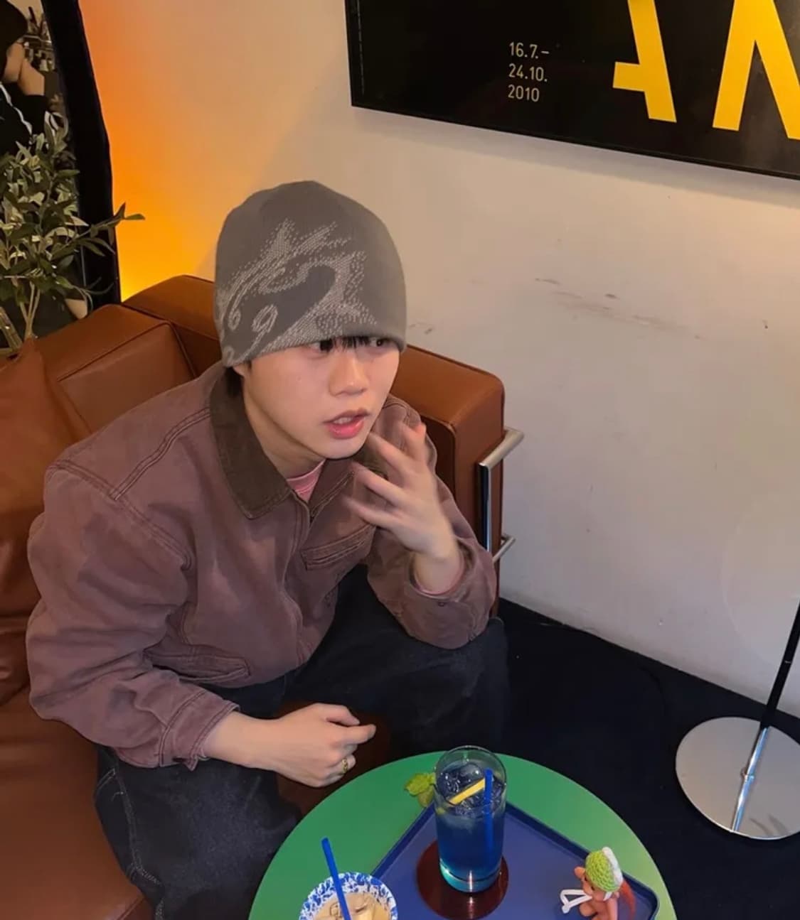 ESPIONAGE 워크자켓 버건디 상품이미지2