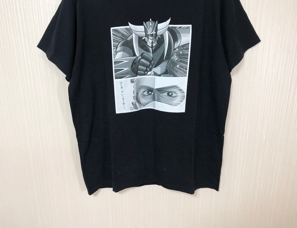 UFO 로보 그랜다이저&파일럿 듀크프리드 티셔츠 2XL 상품이미지4