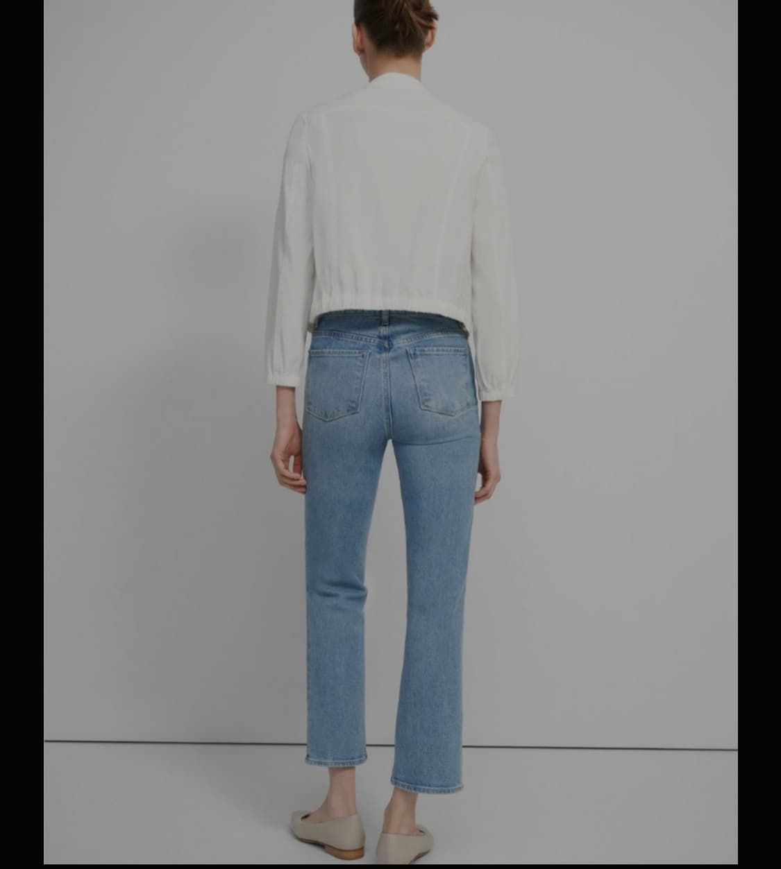 띠어리(Theory) 소프트 크런치 슈렁큰 자켓 (화이트/M) 상품이미지3