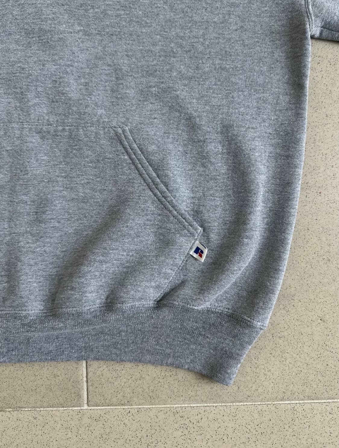 90s 빈티지 러셀 후드 그레이 L USA 상품이미지4