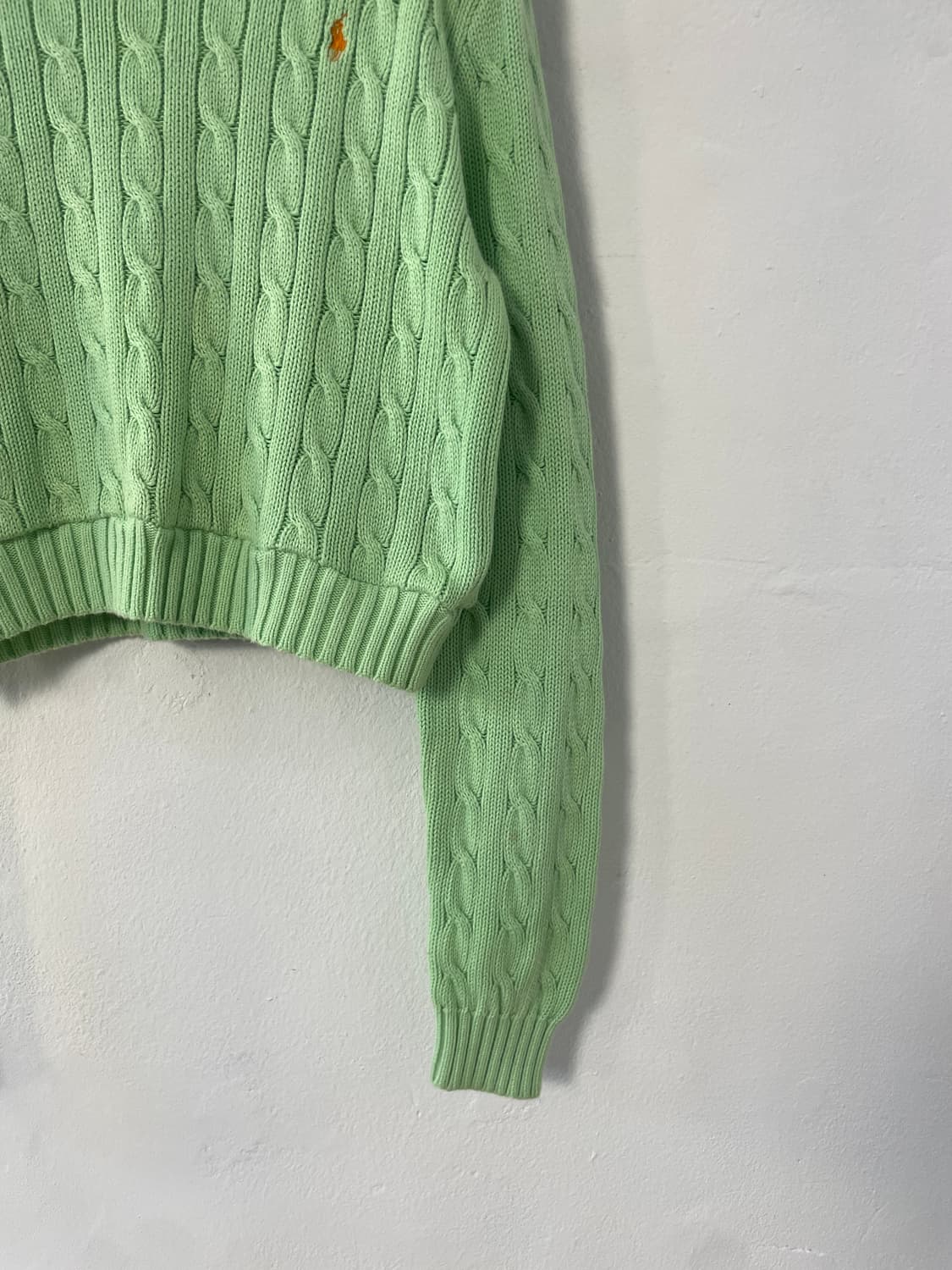 폴로 랄프로렌 케이블 크롭 니트  상품이미지4