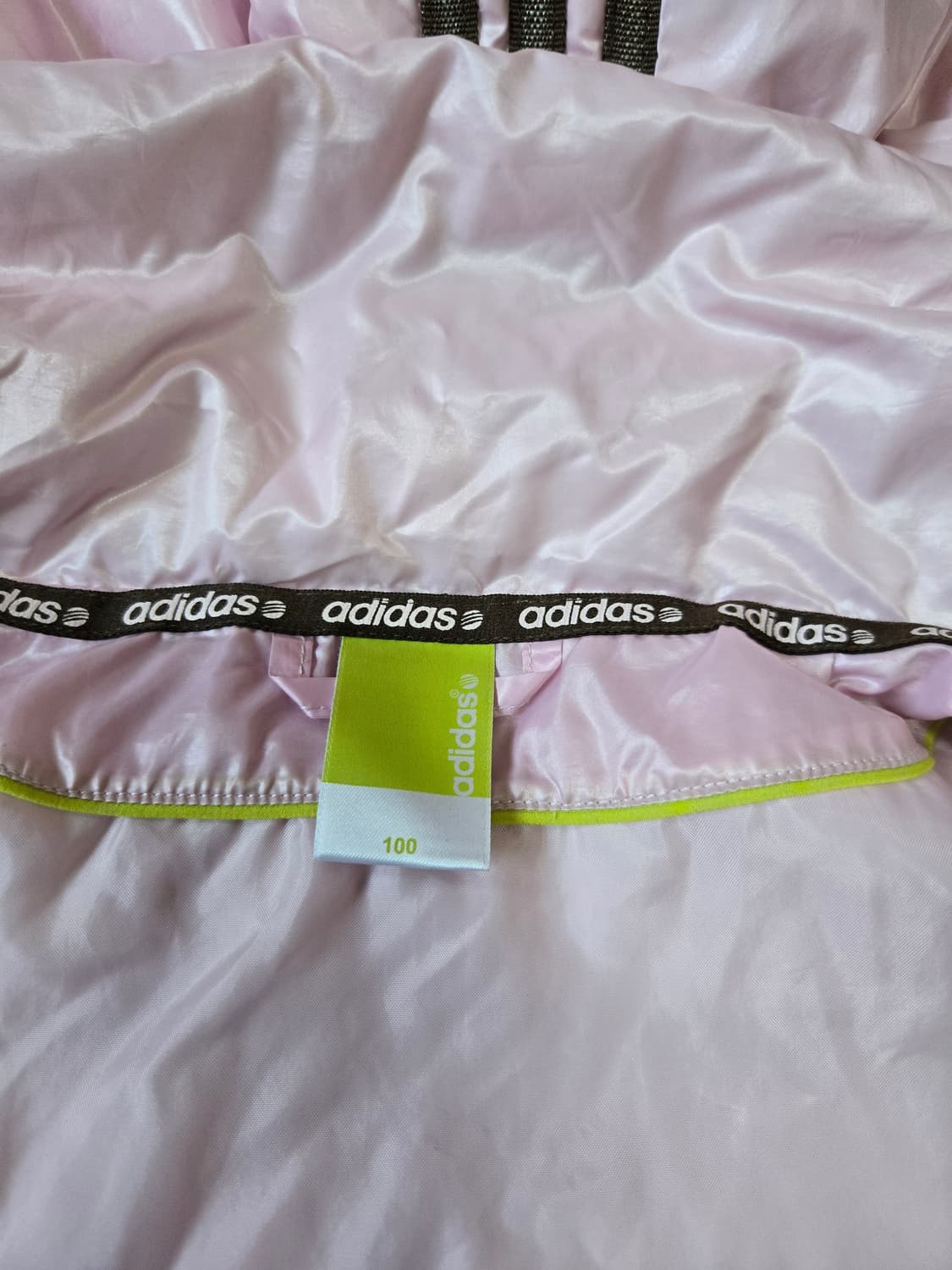 아디다스 딸기우유 덕다운 숏 패딩(대장급) 상품이미지8