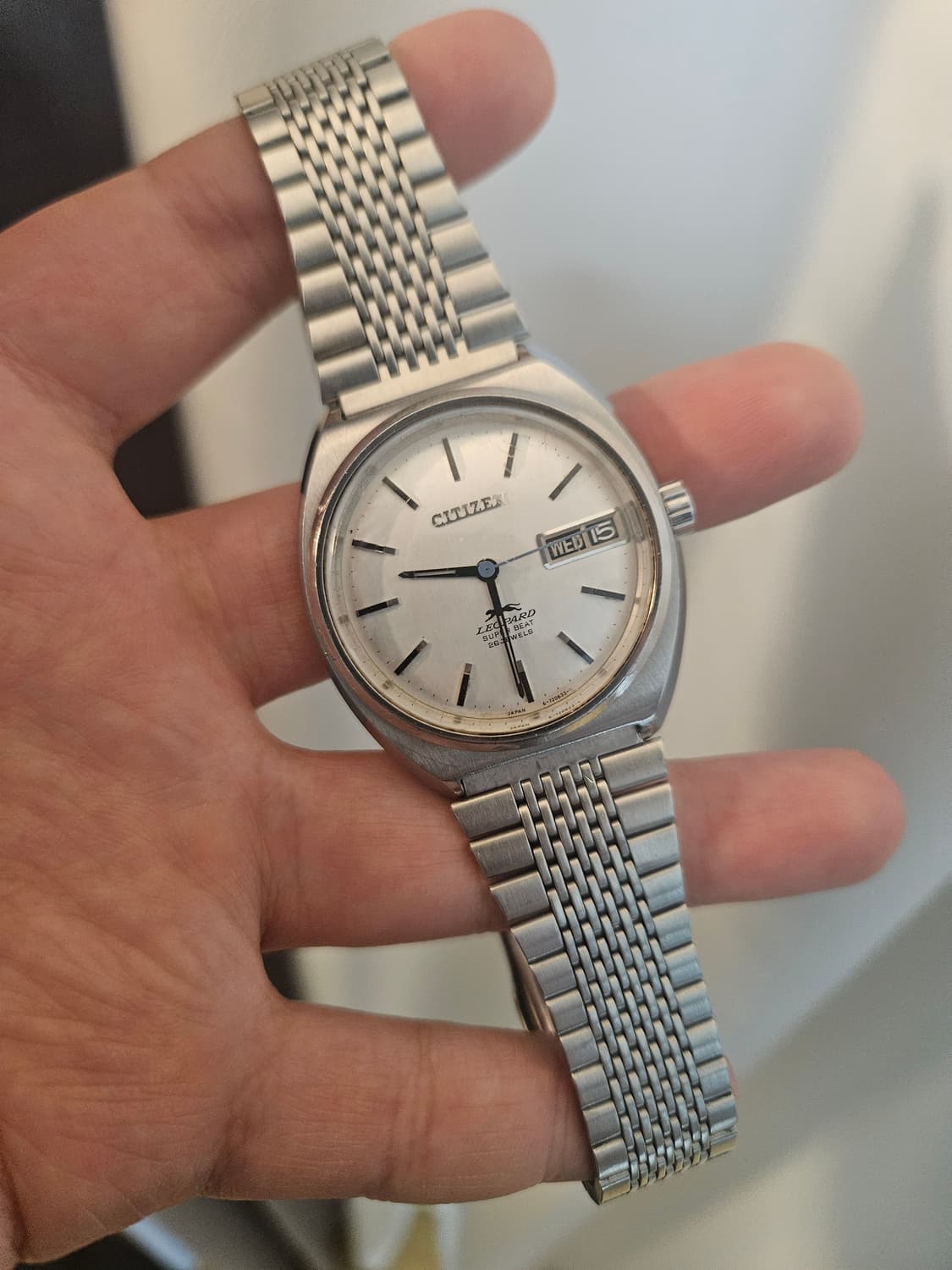 1970s 시티즌 레오파드 수퍼비트 빈티지 시계 상품이미지1