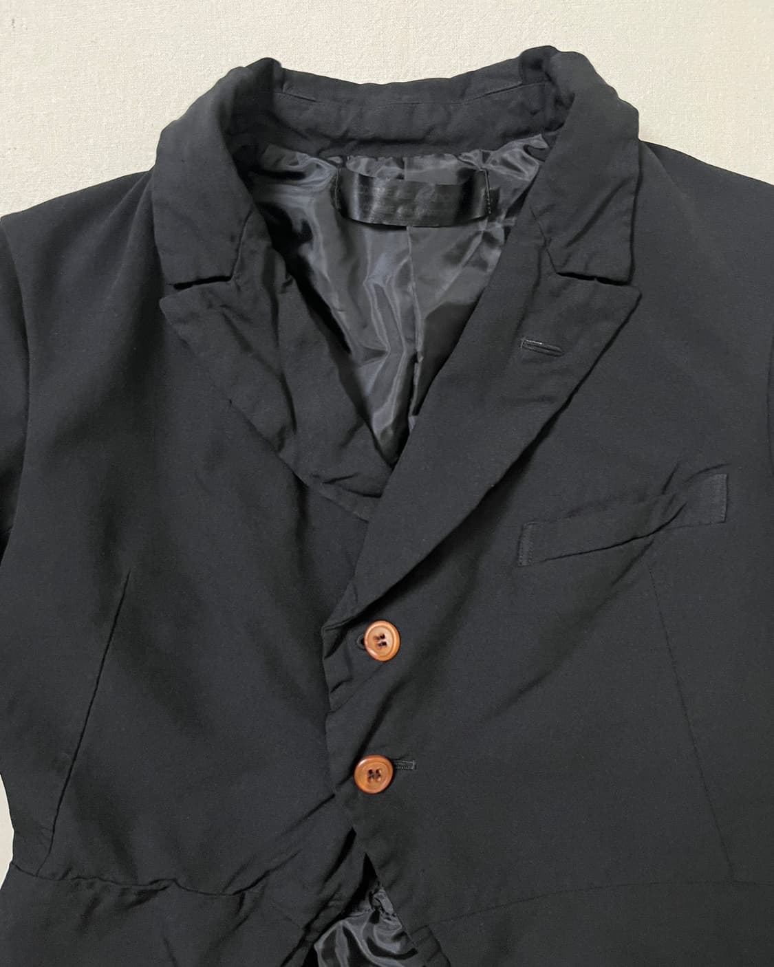 꼼데가르송 축융 폴리 소재전환 자켓 comme des garcons 상품이미지6